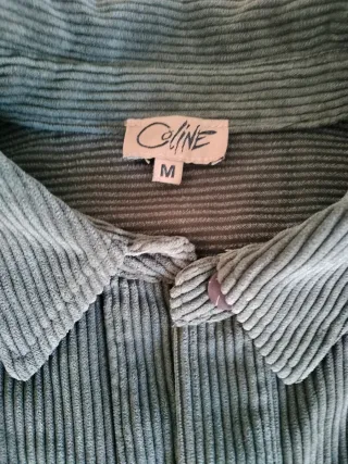 Sobrecamisa pana verde Coline Talla M