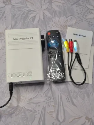 Mini Proyector Z1 Portátil HDMI USB