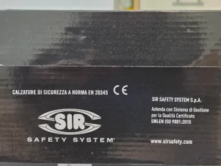 Scarpe antinfortunistiche uomo SIR nere e verdi