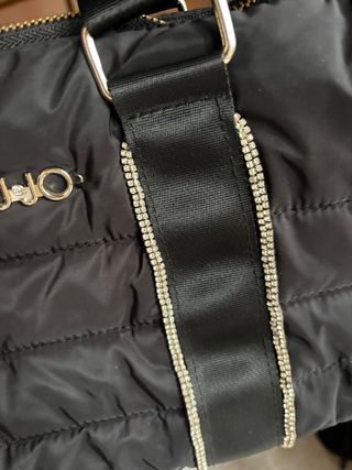 Borsa Liu Jo bauletto nera mano/tracolla