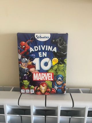 Juego Adivina en 10 Marvel Skillmatics