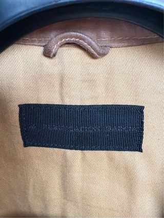 Chaqueta piel Purificación Garcia.