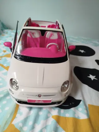 Coche Barbie Fiat Descapotable