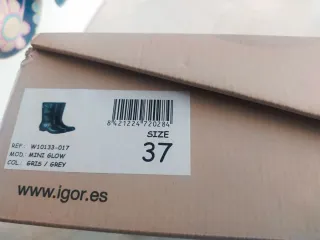 Botas de agua Igor grises