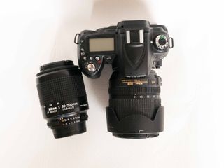 Nikon D90 + Lentes 18-105mm y 80-200mm