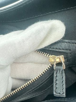 Gucci Jackie Media Pelle Guccissima Nera