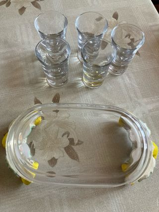 Servizio bicchierini limoncello