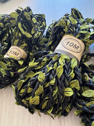 Corda con foglie verdi 10M per un totale di 40M