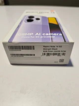 Xiaomi Redmi Note 14 5G 256GB Negro