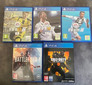 Lote Juegos PS4