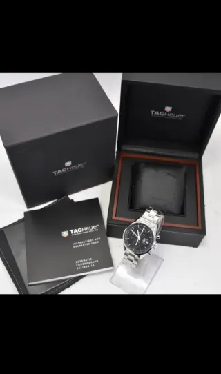 Reloj TAG Heuer Carrera Cronógrafo Negro