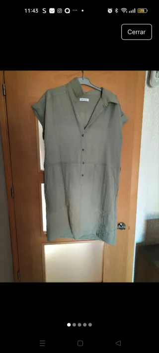 Vestido Easy Wear verde M