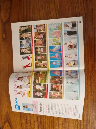 Lote revistas patrones costura niños