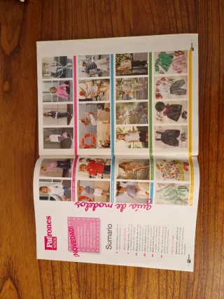Lote revistas patrones costura niños