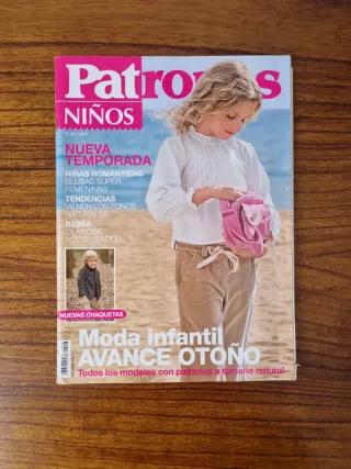 Lote revistas patrones costura niños