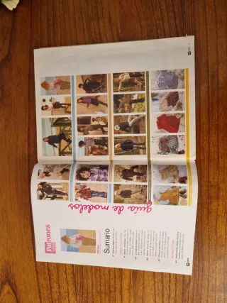 Lote revistas patrones costura niños