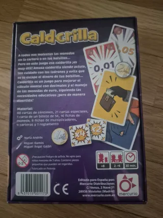 Juego de mesa Calderilla