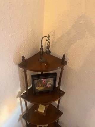 Estantería Esquinera y estanteria pared a conjunto