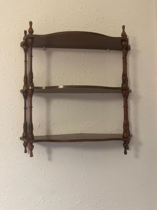 Estantería Esquinera y estanteria pared a conjunto