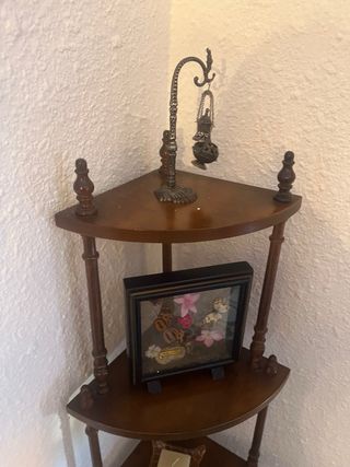 Estantería Esquinera y estanteria pared a conjunto