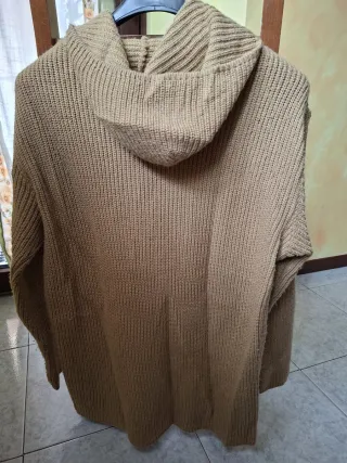 Cappotto Bon Ton Lana Donna Marrone