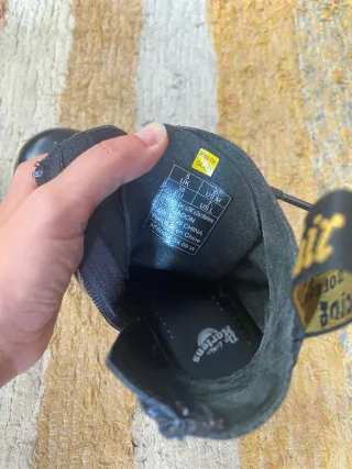 Botas Dr. Martens Jadon Negras Talla 38