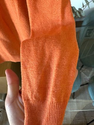 Jersey Tommy Hilfiger Lana Naranja Talla S