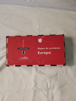 Lote 14 mapas de carreteras y rutas por Europa.