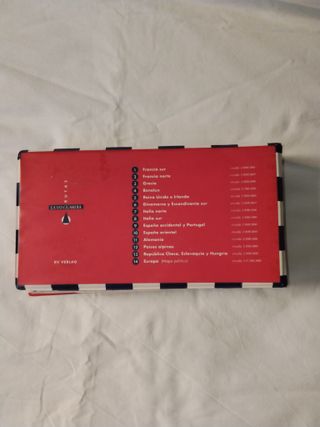 Lote 14 mapas de carreteras y rutas por Europa.