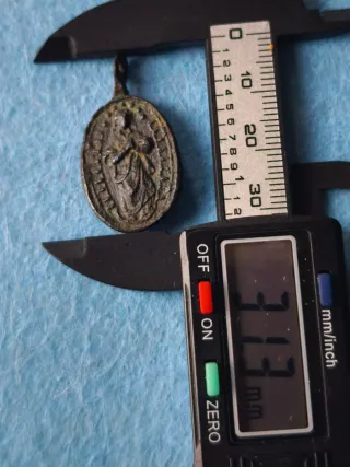 Medalla Antigua San Isidoro e Inmaculada