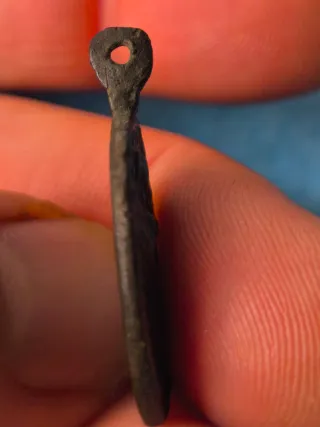 Medalla Antigua San Isidoro e Inmaculada