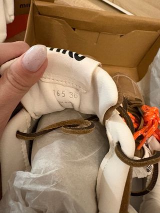 New Balance x Miu Miu Made in Italy Marrone Arancione