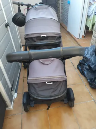 Carrito de bebé doble o simple