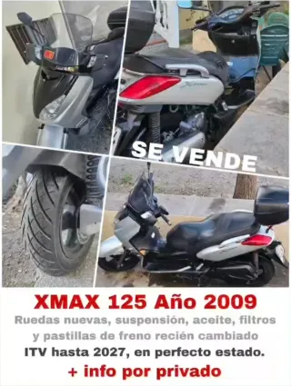 Yamaha XMAX 125 Año 2009