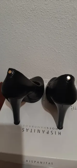 Zapatos de tacón Hispanitas negros