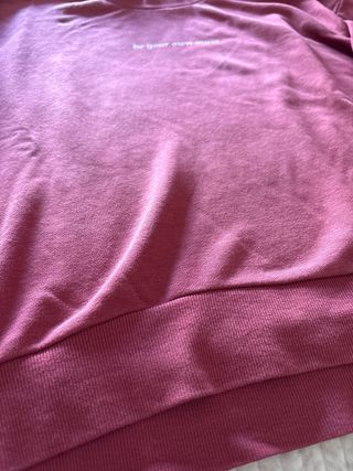 Sudadera Bershka be your own muse Talla XS