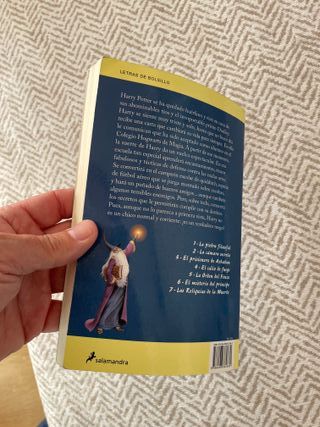 Libro Harry Potter y la piedra filosofal