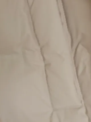 Abrigo plumas beige Mango.  Usado solo 1 día.