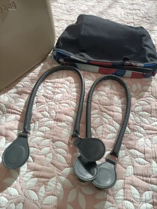 Bolso O bag Beige y Marrón