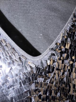 Abito Sportmax nero paillettes