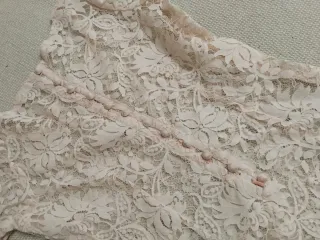 Blusa encaje rosa Talla S