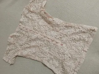 Blusa encaje rosa Talla S