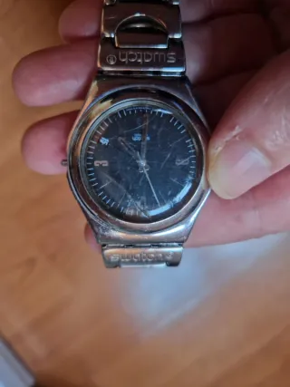 Reloj Swatch Vintage Colección Acero