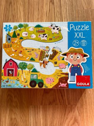 Lote 2 Puzzles XXL Goula: Granja y Animales