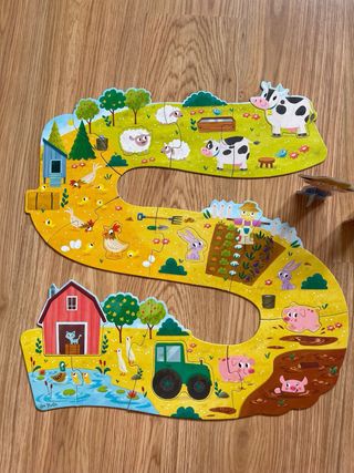 Lote 2 Puzzles XXL Goula: Granja y Animales