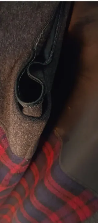 Cappotto Scotland House Grigio/Rosso