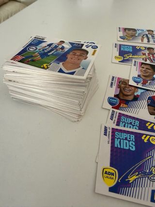 Lote cromos Panini Super Kids Mister Cero