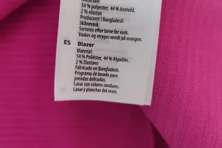 Blazer Rosa M/L