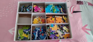 Puzzle 10 en 1 Superhéroes Clementoni