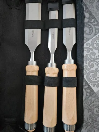 6 formones para madera